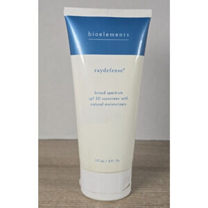 Bioelements RayDefense SPF 30 Broad Spectrum Moisturizers 6 Oz EXP 10/2025 Read